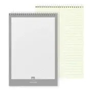 Office Depot Brand Steno Books, 6in x 9in, Gregg Ruled, 70 Sheets, G(PKG of 6)