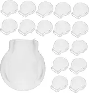 COHEALI 50pcs Earring Pads Earring Cushions Ear Clip Pads Nonskid Earring Pads Clip On Earring Ear Pads