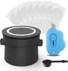Reusable Vertuo Capsule Kit for nespresso Pods, Black