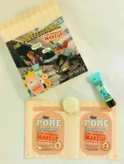 Benefit PoreFessional 3-Piece Sample SET Base Light Shade 1 & 2 and Primer NIB