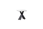 Raimon Furniture Martina Modern Square End Lamp Side Table Ceramic - Vermont