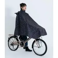 在飛比找momo購物網優惠-【w.p.c】城市隨行機車、自行車透明窗雨衣斗篷 附收納袋 