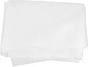Embroidery Paper Backing Fusible Interfacing Fabric Clothes Decorative Material Woven Interfacing for Sewing Clothes Sewing Interlining Fabrics for Clothes Clothing White Polyester
