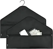 Document Safe Holder Zipper Pouch - er Diversion Safe, Valuables Storage Bag | Fireproof Diversion er Safe, Water Resistant Secrets Pocket Compartment Safe Pouch for Personal Items