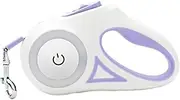 BESPORTBLE Retractable Pet Walking Leash with LED Light Durable Dog Traction Rope for Dogs Strong and Wear Resistant for