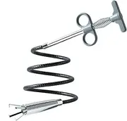 Flexible Drain Snake - 4 Claws Bendable Drain Clog Remover with Elastic Handle, Snake Drain Hair Removal Tool for Litter Pick, Sink, Drains, Toilet (60cm)