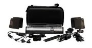 Nintendo DS Case DSi 22-In-1 Deluxe Starter Kit Black, Styluses, Docking Station