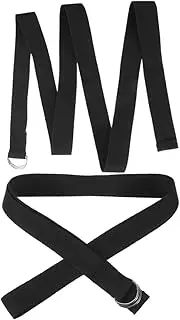 HANABASS 2pcs Professional Non Elastic Yoga Belt Strap Exercise Band for Flexibility Strength