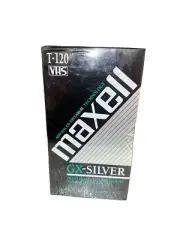 Maxell 214016 120 Minute Gx Silver Video Tape