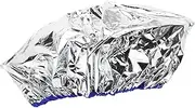 BELLIFFY Heating Hair Cap for Oil Treatment No Electricity Reusable Aluminum Foil Hat for Deep Conditioning Salon Hair Care Tool