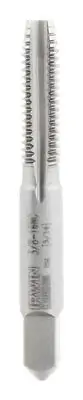 Irwin Hanson High Carbon Steel SAE Fraction Tap 3/8 in.-16NC 1 pc