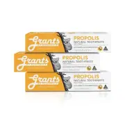 Grant's Toothpaste (3x110g) - Minimise Decay & Reduce Plaque