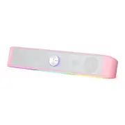GS560 RGB Desktop Soundbar, 2.0 Channel Computer Speaker with Dynamic