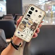 Phone Case Compatible with infinix Note50 4G/Note50 Pro 4G/X6858, Cartoon Anti-dust Graffiti Silicone Waterproof Dirt-Resistant Phone Pouch