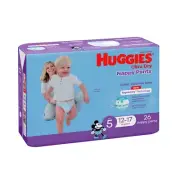 Huggies Ultra Dry Nappy Pants Boys Size 5 (12-17kg) 26 Pack