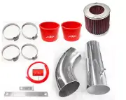 AirX Racing Red Air Intake Kit Filter For 2PC 2006-2008 Honda Pilot 3.5L V6