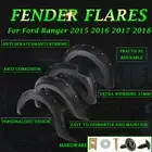 Widen 35mm Wrinkle Fender Flares Guard Trim For Ford Ranger PX2 2015-2018 UTE