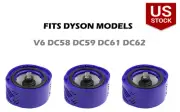 3 x Post Motor HEPA Filter for Dyson DC62 V6 Absolute Motorhead Cleaner 96674101