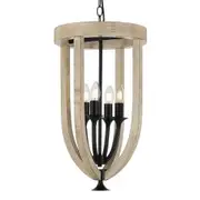 Telbix Lighting Hosley 4 Lights Pendant Light - Black