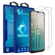 [2 PACK] Nokia C32 Screen Protector Tempered Glass Screen Protector Guard