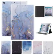For iPad Air 2 Marble Leather Smart Case Cover