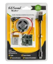 Multiplay Push Button Recordable Sound Chip | Plays Multiple Recordings | Rec...