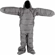 Wearable Sleeping Bag I Outdoor and Indoor Sleeping Bag with Legs Lightweight Adults Sleeping Bags for Camping, RV Trips, Traveling, Hammocks, Backpacking, Lounging