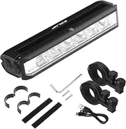 Front Bicycle Light with Multiple Modes Easy to Install Bike Headlight for Night Riding Design Lumens for Mountain and Road Cycling