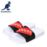 在飛比找蝦皮商城優惠-KANGOL 英國袋鼠 經典拖鞋 6025220124 紅色