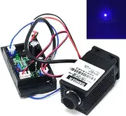 450nm 500mW Focusable Spot Blue Laser Module Adjustable Beam 12V Driver TTL