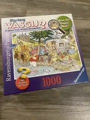 Ravensburger Camping Commotion 1000 Piece Jigsaw Puzzle Mystery Wasgij Unopened
