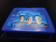 Star Trek The Next Generation Blue THERMOS Lunch Box WITH Thermos
