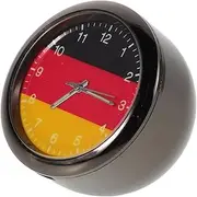 Mini Luminous Quartz Clock for Car Stylish Dashboard Ornament with Reliable Movement for Vehicle Interior Boat Home Decor