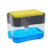 Soap Dispenser With Sponge Holder Cleaning Liquid Pump Dispenser Container Manua