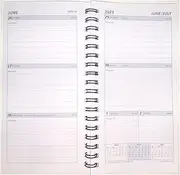 Collins Debden Dayplanner Slimline Week to Opening 2023 Diary Refill