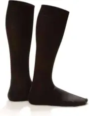 Dr. Comfort Dress Socks For Men Size: Small 15-20mmHg (Black)