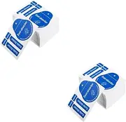 ABOOFAN 2sets LCD Screen Dust Removal Stickers for Phone Tablet Safe Easy Dust Absorber Tape Decals 200pcs*2