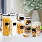 7/8/14/15/24 Pcs Leak-proof Airtight Food Storage Containers Cereal