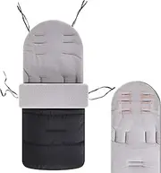 Stroller Bunting Bag | Outdoor Walking Warm Bunting Bag for Stroller,Cold Weather Stroller Cover, Windproof Footmuff Pushchair Sleeping Bag for Winter