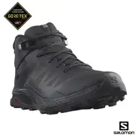 在飛比找PChome24h購物優惠-SALOMON 男 OUTRISE Goretex 中筒登山