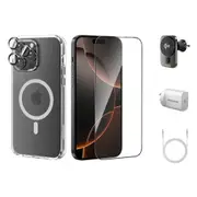 RockRose iPhone 16 Pro Max ( 6.9" ) 6 in 1 Colletction Kit Includes 30W Power [RRGT03S16PM]