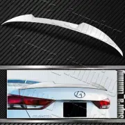 W-Power Pearl White V-Style Trunk Lid Spoiler Wing For 2017-2018 Hyundai Elantra