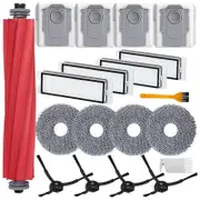 Main Brush & Dust Bag for Q/P10 Robot Vacuum Cleaner Accessories