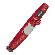 Cat Collar by Red Dingo Style by Red 2032 Cm Animal Footprints