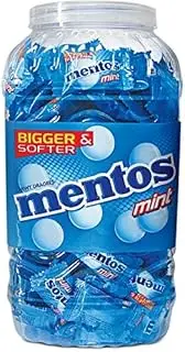 Mentos, Mint Flavour, Chewy Candy Jar, 540 g, 200 pc