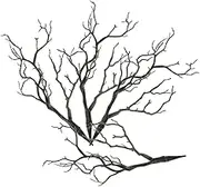 4pcs Simulated Tree Branch Vases Dried Stems Faux Branches Artificial Twigs Fake Branches for Decoration Plastic Twigs Lifelike Dry Branches Dried Branches for Decoration Green