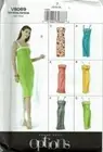Vogue Easy Options Sewing Pattern V8069 Misses Petite Dresses Size 12-14-16