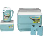 Pinnacle 3 Piece Cooler Set with Ice Bricks