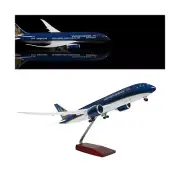 18” 1:130 Airplane Model Vietnam Boeing 787 Plane Model with LED Light(Tou