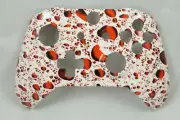 Red Rain Drops Front Shell For Xbox One S Controller Model 1708